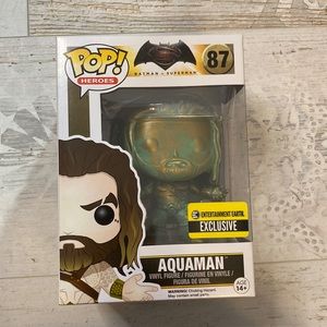 2/$50 Funko Pop Aquaman #87 Batman v Superman Exclusive Figure